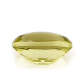 LEMON QUARTZ BUFFTOP OVAL (GREEN GOLD) 10X8MM 2.85 Cts.