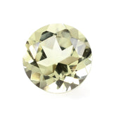 LEMON QUARTZ CUT ROUND (GREEN GOLD) 6MM 0.79 Cts.