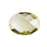 LEMON QUARTZ BRIOLETTE OVAL (GREEN GOLD) 8X6MM 1.09 Cts.