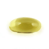 LEMON QUARTZ OVAL CAB (GREEN GOLD) 8.25X4.25MM 1.17 Cts.