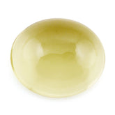 LEMON QUARTZ OVAL CAB (GREEN GOLD) 12X10MM 5.28 Cts.