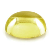 LEMON QUARTZ OVAL CAB (GREEN GOLD) 12X10MM 5.28 Cts.