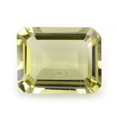 LEMON QUARTZ CUT OCTAGON (GREEN GOLD) 10X8MM 2.99 Cts.