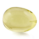 LEMON QUARTZ PLAIN EGGS (GREEN GOLD) 14X10MM 10.35 Cts.