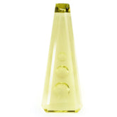 LEMON QUARTZ SUPPER BUBBLE TRAPEZOID (GREEN GOLD) 24X9MM 9.20 Cts.