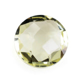 LEMON QUARTZ BRIOLETTE ROUND 8MM 3.15 Cts.