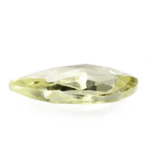 LEMON QUARTZ ROSE CUT BRIOLETTE PEAR 14X9MM 2.57 Cts.