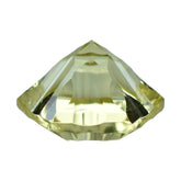 LEMON QUARTZ CONCAVE NINETY CUT ROUND (#83) 16MM 15.85 Cts.