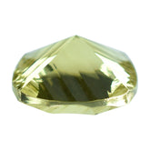 LEMON QUARTZ CONCAVE CUT CUSHION (DES#72) 14MM 8.60 Cts.