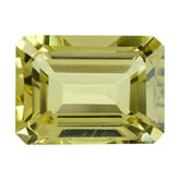 LEMON QUARTZ CUT OCTAGON 16X12MM 11.88 Cts.