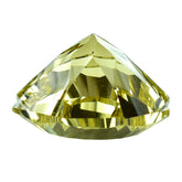 LEMON QUARTZ NINETY CUT ROUND 15MM 11.09 Cts.