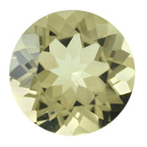 LEMON QUARTZ CUT ROUND 10.00MM 3.16 Cts.