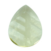LEMON QUARTZ CONCAVE LEAF 11X9MM 2.16CTS.