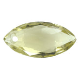 LEMON QUARTZ ROSE CUT BRIOLETTE MARQUISE (FULL DRILL) 16X8MM 4.06 Cts.
