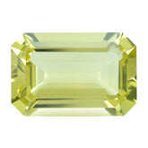 LEMON QUARTZ CUT OCTAGON 15X10MM 6.65CTS.