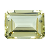 LEMON QUARTZ CUT OCTAGON 14X10MM 7.11CTS.