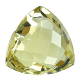 LEMON QUARTZ BRIOLETTE TRILLION 15MM 11.51CTS.