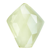 LEMON QUARTZ ROSE CUT TAPERED CAB 20X17MM 12.00CTS.