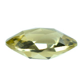 LEMON QUARTZ ROSE CUT BRIOLETTE FANCY SHAPE 11X9MM 3.22CTS.