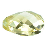 LEMON QUARTZ BRIOLETTE HEART (FULL DRILL) 10MM 3.02CTS.