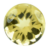 LEMON QUARTZ BUFFTOP ROUND 12MM 6.30CTS.
