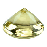 LEMON QUARTZ BUFFTOP ROUND 12MM 6.30CTS.