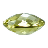 LEMON QUARTZ BRIOLETTE ROUND 12MM 4.96CTS.