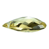 LEMON QUARTZ BRIOLETTE PEAR (FULL DRILL) 20X12MM 8.31CTS.