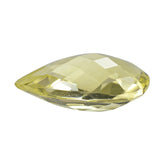 LEMON QUARTZ BRIOLETTE PEAR 15X10MM 5.14CTS.