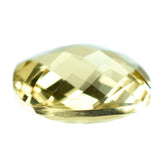 LEMON QUARTZ BRIOLETTE CUSHION 14MM 8.78CTS.