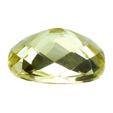 LEMON QUARTZ CHECKER CUT CUSHION 12X10MM 4.27CTS.