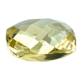 LEMON QUARTZ BRIOLETTE CUSHION 10MM 3.66CTS.