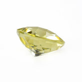 LEMON QUARTZ CHECKER CUT ROUND 11MM 4.27 Cts.