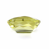 LEMON QUARTZ CHECKER CUT FANCY CUSHION (GREEN GOLD) 16X12MM 9.90 Cts.