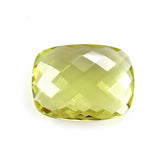 LEMON QUARTZ BRIOLETTE CUSHION 20X15MM 12.88Cts.
