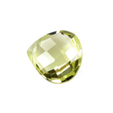 LEMON QUARTZ BRIOLETTE PEAR (FULL DRILL) TABEEZ 10MM 2.92Cts.