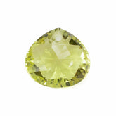 LEMON QUARTZ CONCAVE BRIOLETTE PEAR (FULL DRILL) 13X12MM 6.05 Cts.
