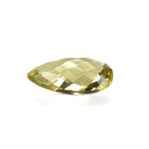 LEMON QUARTZ BRIOLETTE PEAR 15X10MM 5Cts.