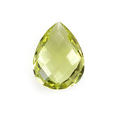 LEMON QUARTZ BRIOLETTE PEAR 16X12MM 6.63Cts.