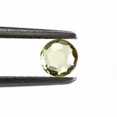 LEMON QUARTZ IRREGULAR CUT BRIOLETTE ROUND 4MM 0.28Cts.