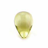 LEMON QUARTZ PLAIN DROPS (HALF DRILL) 17X12MM 15.65 Cts.