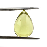 LEMON QUARTZ PLAIN DROPS (FULL DRILL) 17X12MM 15.20 Cts.