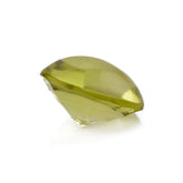 LEMON QUARTZ BUFFTOP CONCAVE STEP CUT BACK ROUND (DES#47) 15MM 11.01 Cts.