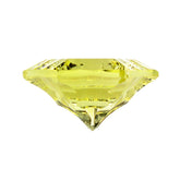 LEMON QUARTZ CONCAVE SPLENDOR CUT HEXAGON 16MM 12.85 Cts.