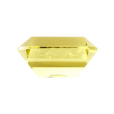 LEMON QUARTZ MIRROR CUT BUBBLY OCTAGON 12X10MM 6.44 Cts.