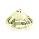 LEMON QUARTZ CONCAVE CUT ROUND 12MM 5.42 Cts.