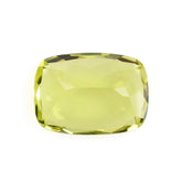 LEMON QUARTZ CUT CUSHION 14X10MM 6.26 Cts.