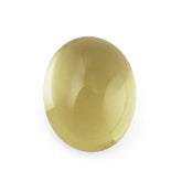 LEMON QUARTZ OVAL CAB 10X8MM 2.82 Cts.