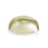 LEMON QUARTZ OVAL CAB 12X10MM 4.97 Cts.