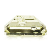 LEMON QUARTZ SUPPER BUBBLE OCTAGON (LITE) 16X12MM 10.10 Cts.